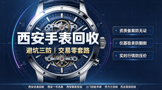 西安手表回收避坑三防:资质备案防无证+仪器验表防翻新+实时行情防压价=交易零套路